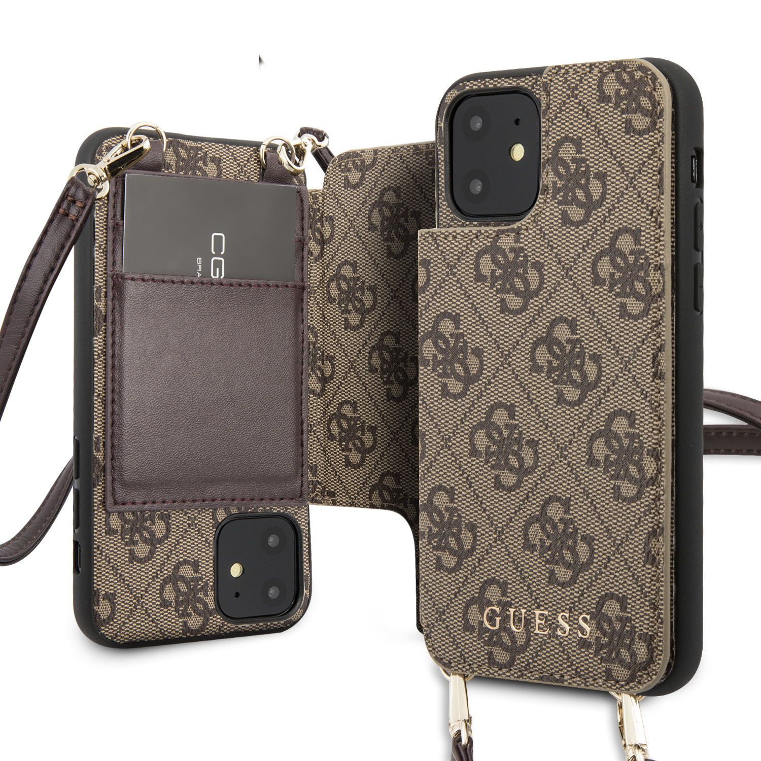 Guess Apple iPhone Backcover hoesje Crossbody - MC-Phone